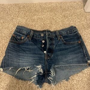 Levi Jean shorts size 25 worn a few times